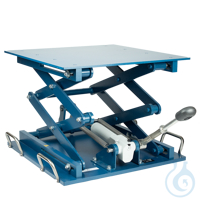 Hydraulic Laboratory Jack - 400 x 450 mm - stainless steel top plate Großer...